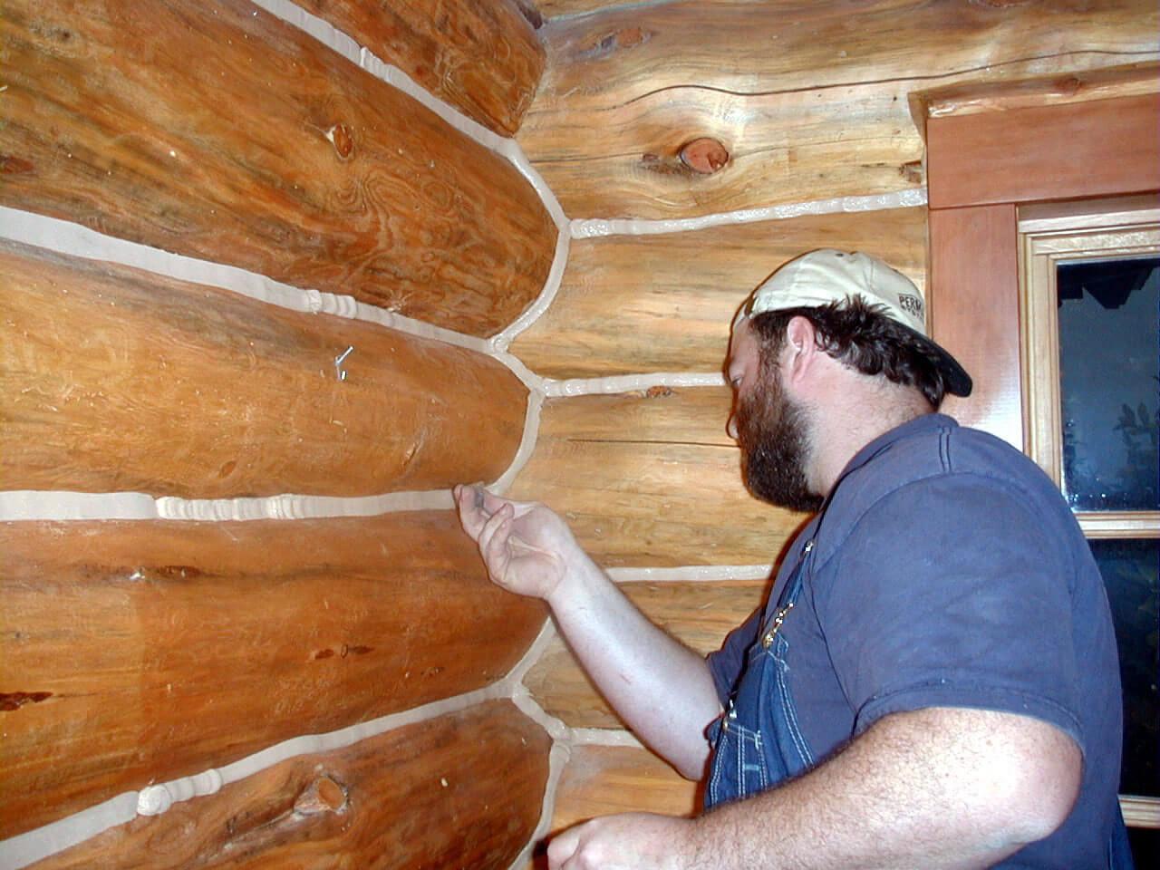 The ONE-and-ONLY Log Home Chinking You Need to Know – PERMA-CHINK!