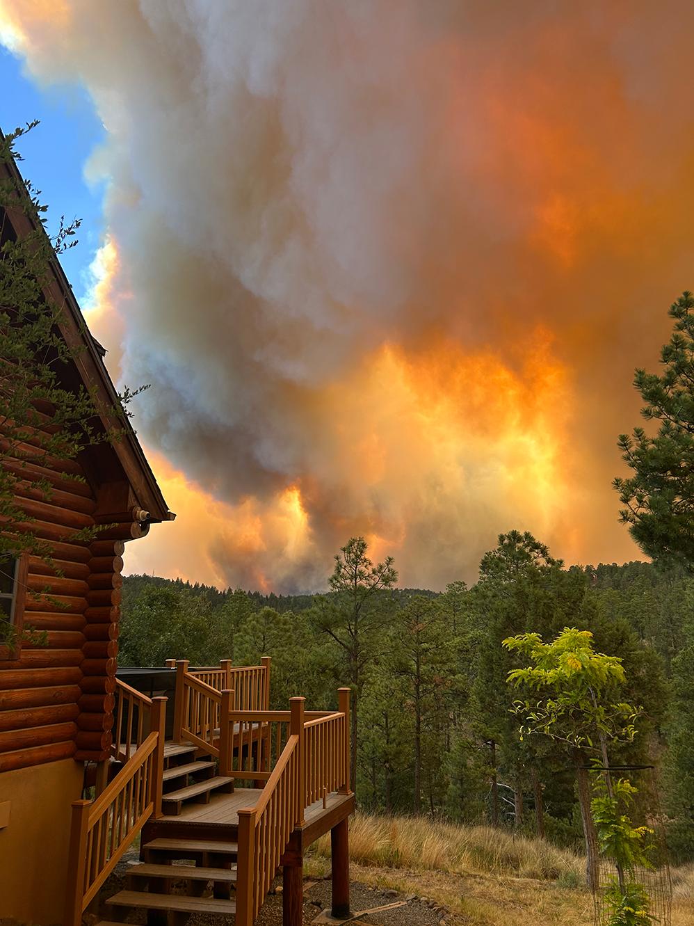 Our Log Home’s Survival Story from the Fire